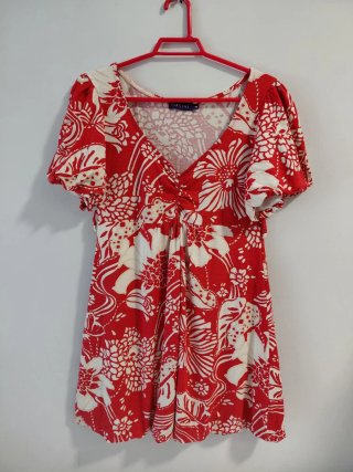 Camiseta Cortefiel Estampada Talla M