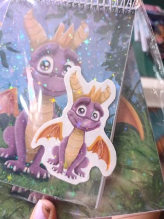 Set de Papelería Spyro the Dragon