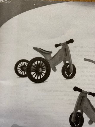 Bicicleta sin pedales Kinderfeets de madera