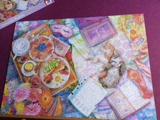 Puzzle Schmidt Breakfast in Bed 1000 piezas