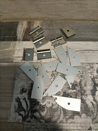 Pack 2 perfiles aluminio 2m tira led nuevos