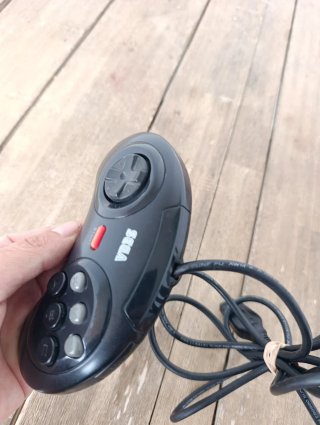 Mando Sega Mega Drive 6 botones original megadrive