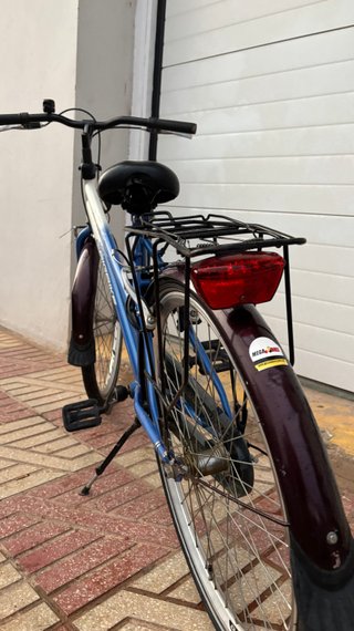 2 Bicicletas Paseo BIGBIKE 26 con portaequipajes