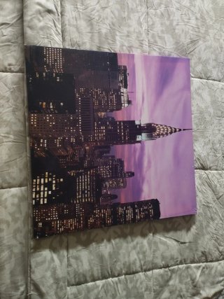 Cuadro Lienzo New York Atardecer