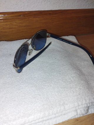 Gafas de Sol Coach Azules y Plateadas