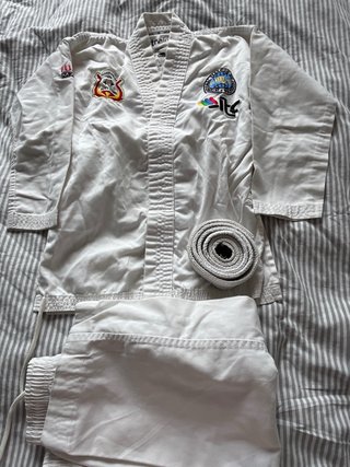 Traje de Taekwondo Fuji Mae Blanco