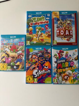 Pacchetto 5 Giochi Wii U Nintendo