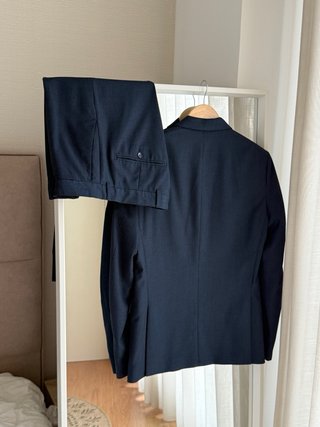Traje Mango Man Azul Marino Slim Fit