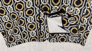 Pantalón Zara Talla XXL Estampado Geométrico