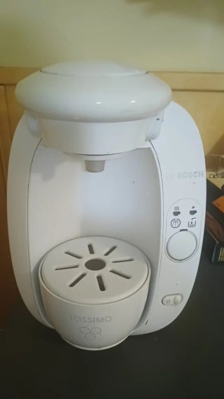 Cafetera Tassimo Bosch Blanca
