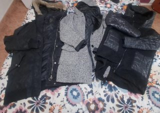 Lote de 3 Abrigos y Chaquetas
