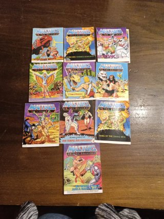 Lotto mini fumetti MASTERS