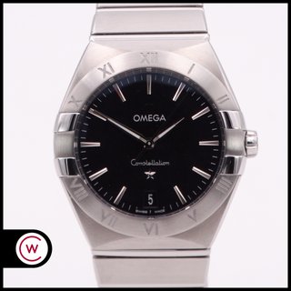 Omega Constellation Acero 36mm Negro