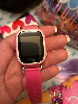 Reloj infantil rosa SaveFamily GPS · Rosa
