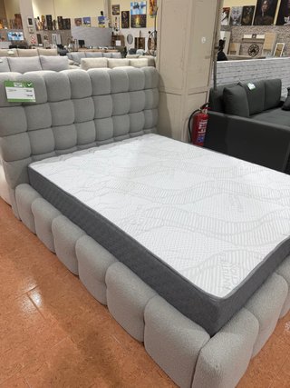 Cama Canapé Abatible y Cabecero Nube
