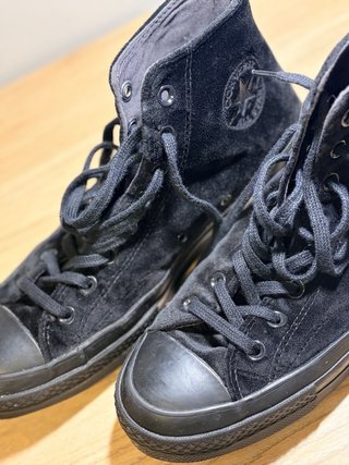 Converse Chuck 70 Hi Triple Black Suede