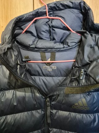 Chaqueta Acolchada Adidas Azul Talla L