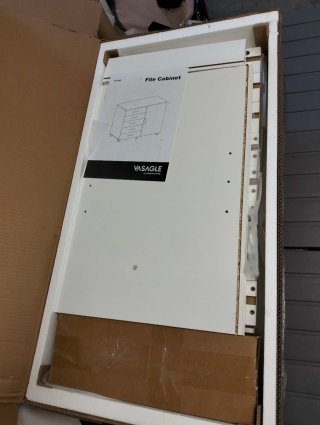 Archivador Móvil Cajonera 5 Cajones VASAGLE