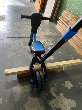Triciclo HOMCOM 4 en 1 Bebé Evolutivo