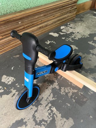 Triciclo HOMCOM 4 en 1 Bebé Evolutivo