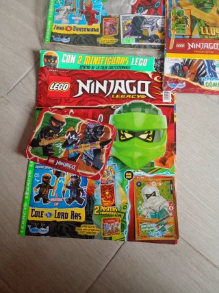 Lote 5 Revistas LEGO Ninjago
