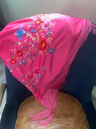 Mantoncillo Flamenco Bordado