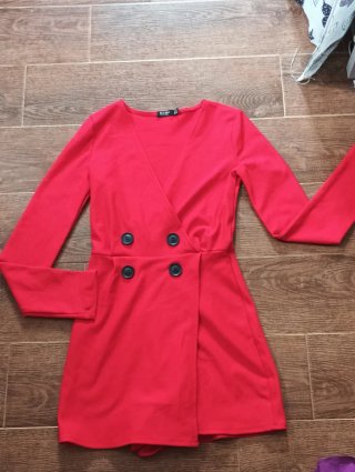 Mono corto tipo blazer Bershka Talla XS