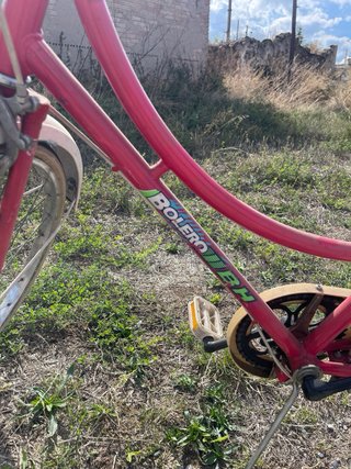 Bicicleta Antigua BH Roja