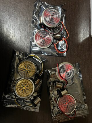 Pack 3 Intermitentes Redondos