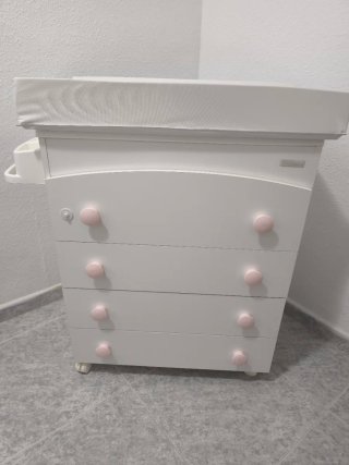 Mueble Bañera para Bebé con Cajones