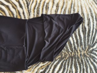 Vestido negro elegante