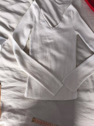 Jersey Blanco Mango Talla S