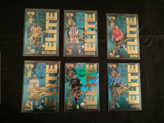 Lote 6 Cromos Panini Adrenalyn Elite 2026/27