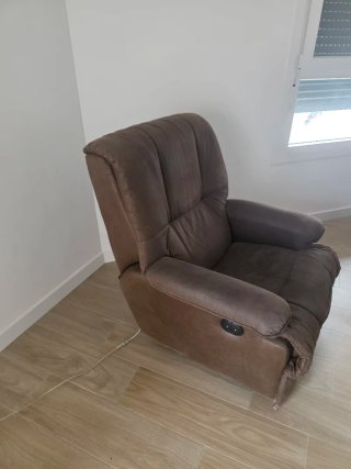 Sillón Eléctrico Marrón reclinable