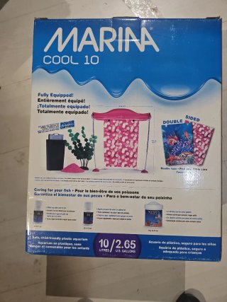 Acuario Marina Cool 10L Peces Colores