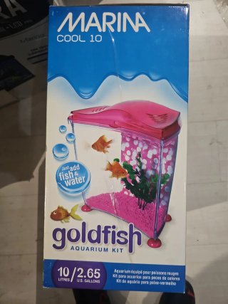 Acuario Marina Cool 10L Peces Colores