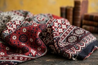 Pañuelo Ajrak India Pakistan