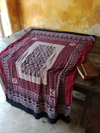 Pañuelo Ajrak India Pakistan