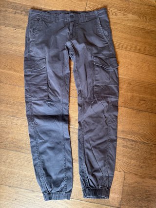 Pantalones Cargo Jack & Jones Gris