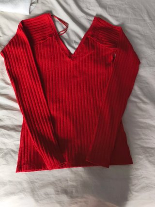 Jersey Rojo Zara Talla S