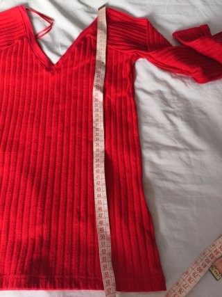 Jersey Rojo Zara Talla S
