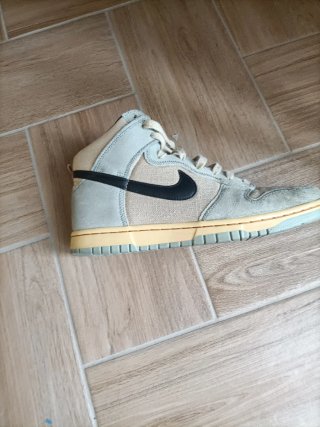 Scarpe Nike Dunk High Beige/Grigio Uomo