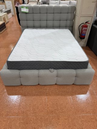 Cama Canapé Estilo Nube Gris
