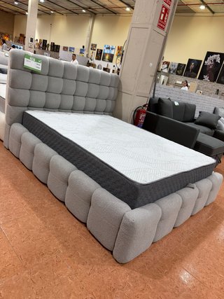 Cama Canapé Estilo Nube Gris