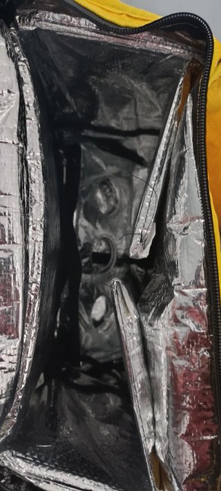 Mochila Glovo Amarilla