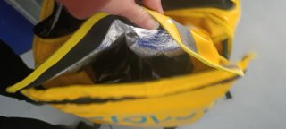 Mochila Glovo Amarilla
