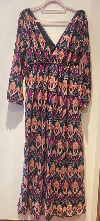 Vestido Verde Bershka Talla M