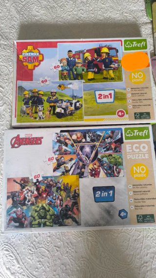 Lote de 6 Puzzles Infantiles