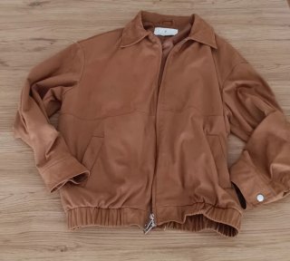 Cazadora Bomber Marrón