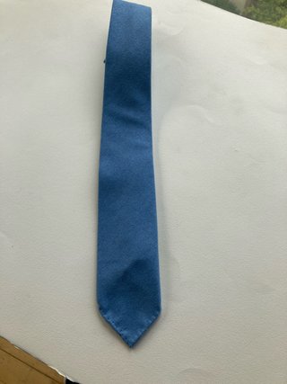 Corbata Hermès 100% Cachemira Azul Claro